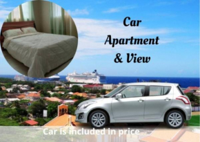 Car and Apartment _AMAZING city/oceanview